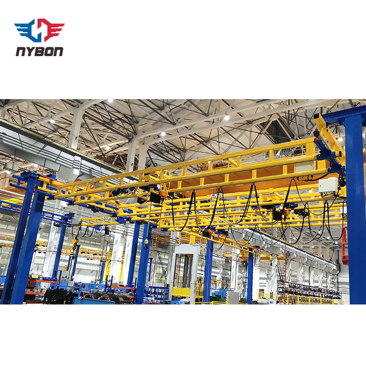 Free Standing Track Hanging Bridge Overhead Crane