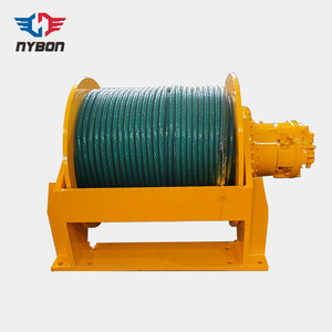 Horizontal Pulling Hydraulic Winch 20 Tons for Marine Barge