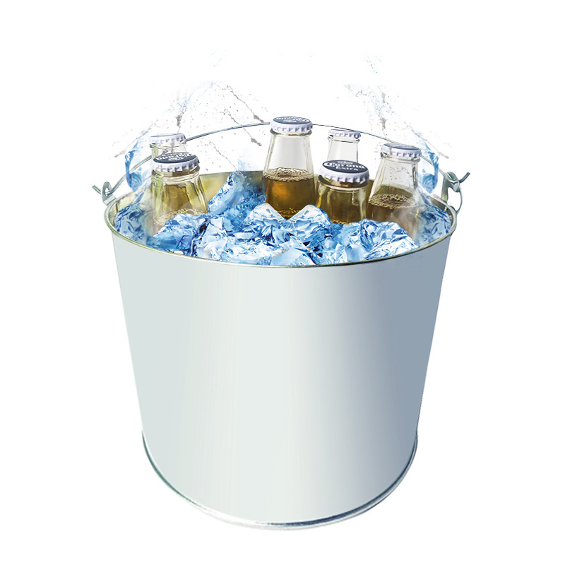 Beverage Tubs Ice Buckets Wine Cooler Bottle Portable Coolers Buckets Cubeta De Hielo Drink Beer Cooler Cocktail Custom Buckets