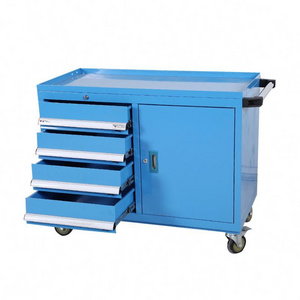 Stainless Steel Metal Tool Cabinet Factory Heavy Parts Toolbox Multi-Purpose Tool Trolley