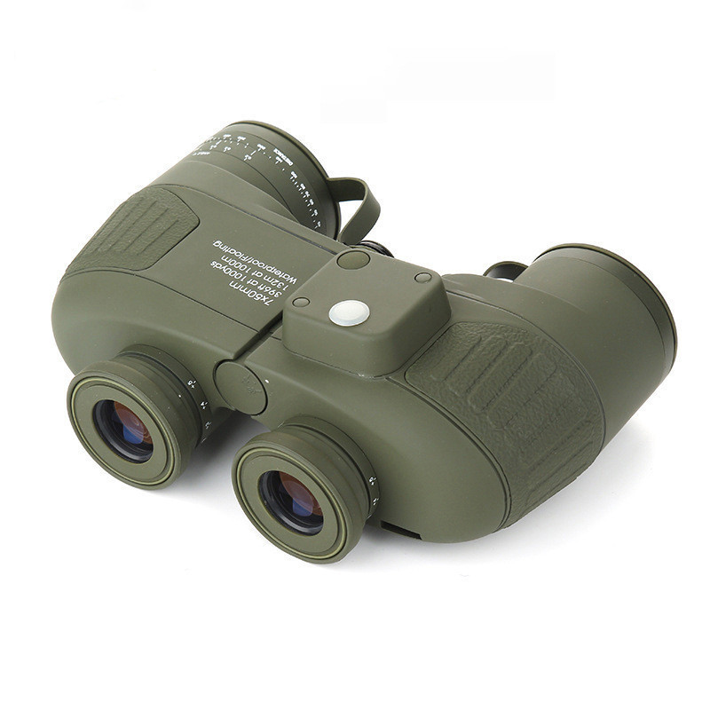 Sport optics 7x50 Waterproof Floating Binocular with Internal Rangefinder & Compass for boating bird watching