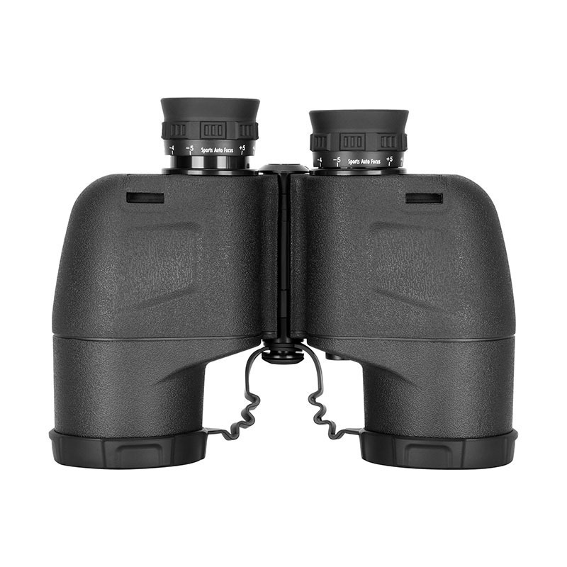 Marine Binoculars for Adults 10X50 Waterproof Binoculars with Illuminated Rangefinder Compass BAK4 Prism for Boating Navigation