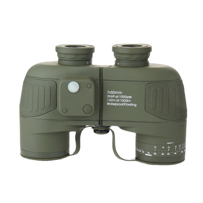 Sport optics 7x50 Waterproof Floating Binocular with Internal Rangefinder & Compass for boating bird watching