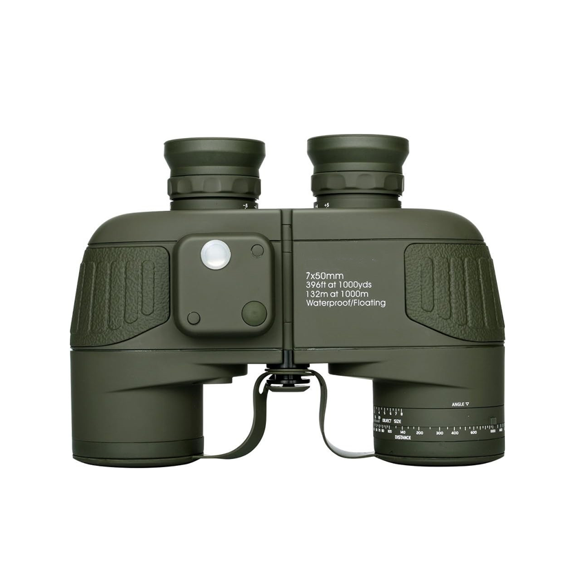 Classtic 7x50 Waterproof Binocular with Internal Rangefinder & Compass for hunting