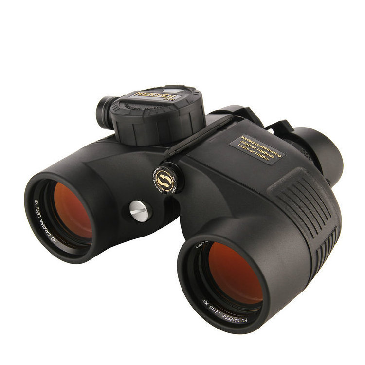 Compass BAK4 Prism Floating Binoculars7X50  Waterproof Binoculars for Boating with Illuminated Rangefinder