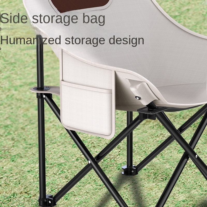 Wholesale Outdoor Furniture  Chair Portable Foldable Stackable Picnic Canvas Wood Camping Folding Chair