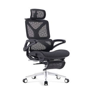 Ergonomic Office Chair with Adjustable Headrest,Fabric office chair