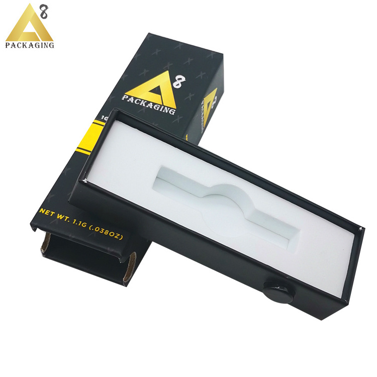 Custom Cart Packaging 3Ml Cartridge Child Resistant Display Cartridge Packaging Drawer Box