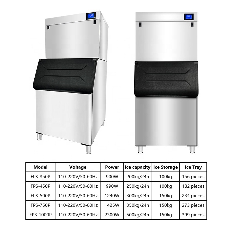 Professional Big Block Ice Maker Price 250kg/24h Commercial Ice Block Making Machine Ice Cube Maker