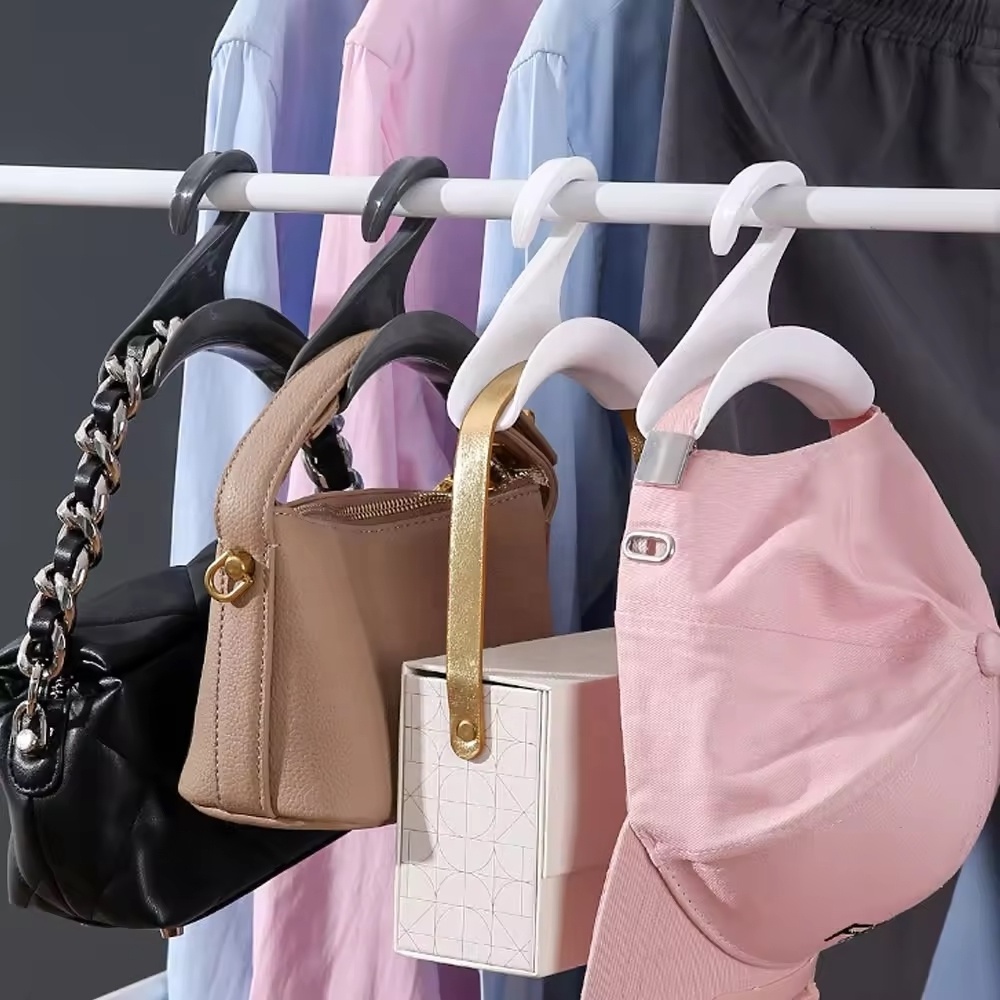 Purse Hanger Hook Bag Rack Holder Handbag Hanger Organizer Storage Over The Closet Rod Hanger For Storing And Organizing Purses