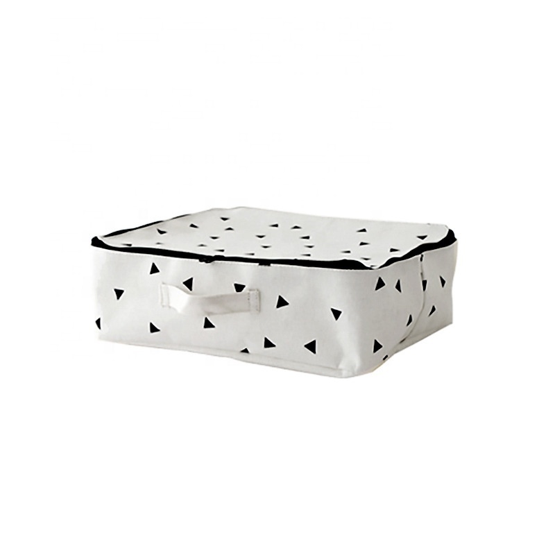 Modern Style Household Items Storage Box Travel Storage Bag with Zipper Makeup Bag Home Organizer