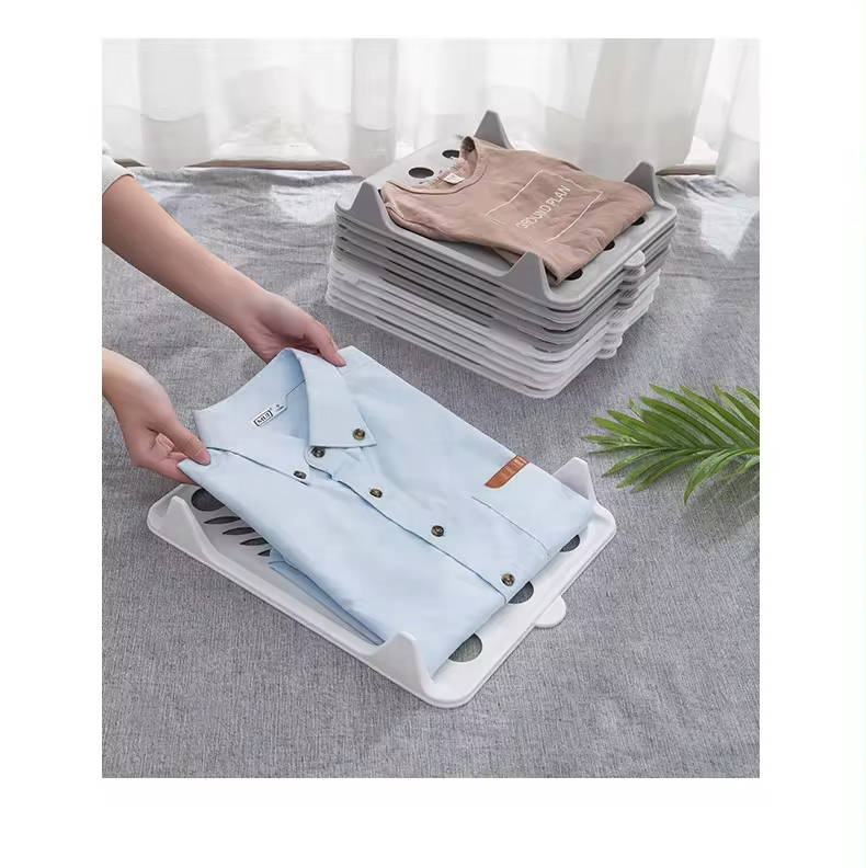 Creative Fast Clothes Fold Board Clothing Organization Shirt Folder Travel Backpack T-Shirt Document Home Closet Organizer