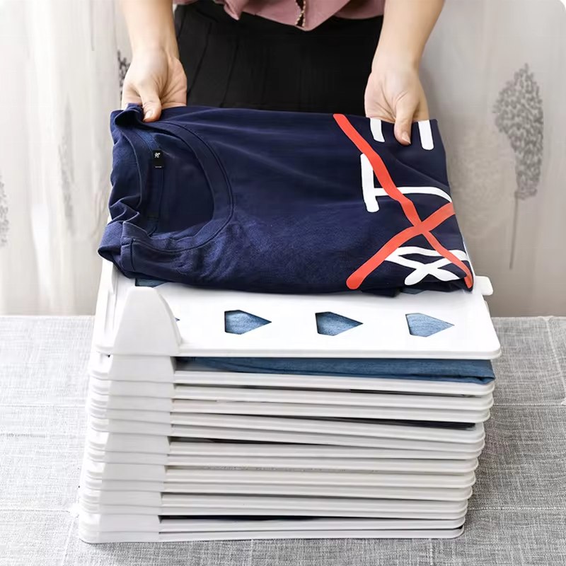 Creative Fast Clothes Fold Board Clothing Organization Shirt Folder Travel Backpack T-Shirt Document Home Closet Organizer