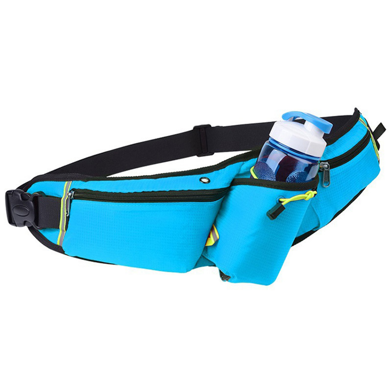 New unisex outdoor running bag with waterproof invisible running waist bag that can hold water cups