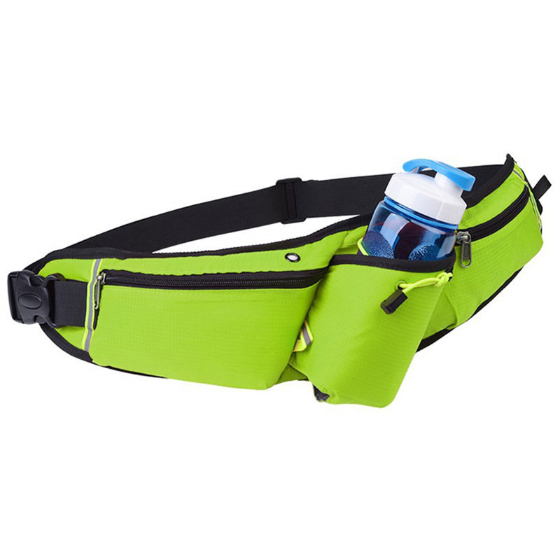 New unisex outdoor running bag with waterproof invisible running waist bag that can hold water cups