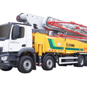 High Performance Used Concrete Pump Heavy-duty Equipment Trucks 49 & 63 Meter Provided Mercedes Benz Boom Pump Usa Hand Pump 50M