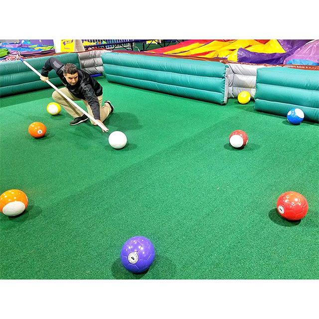 High Quality Funny Inflatable Snookball Table,Inflatable Human Billiards