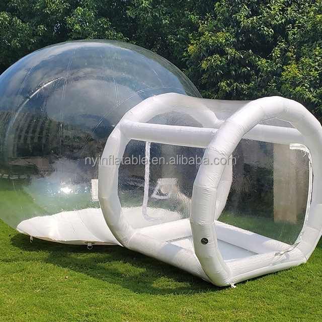 Elastic Transparent Foam House Transparent Tent House Foam dome with rebound bottom factory custom