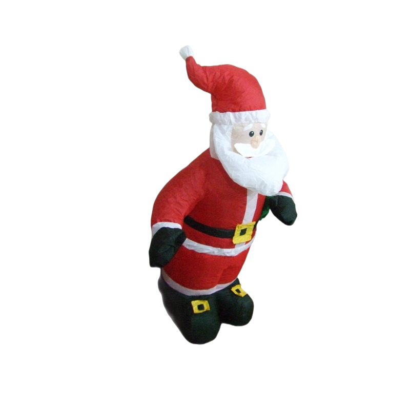 Factory giant christmas decorations inflatable santa claus cartoon character decoration for New Year