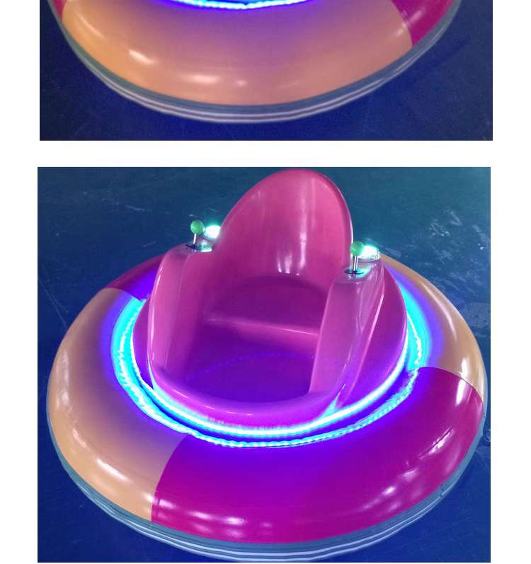 Customized inflatable electric flying saucer bumper car amusement equipment winter ice toy bumper car