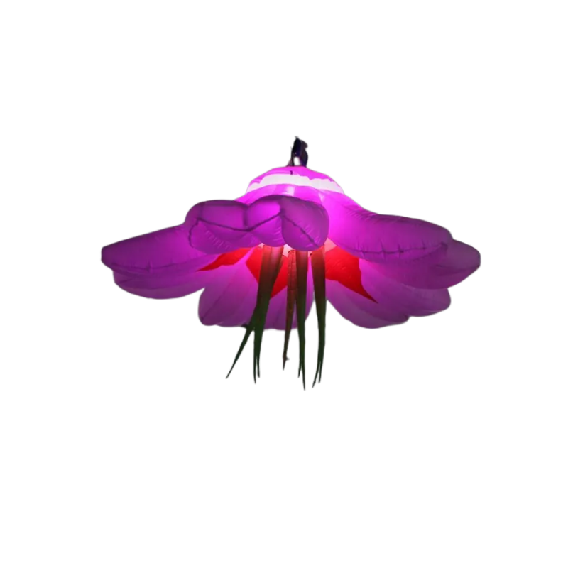 Customized Inflatable Flower with LED Light inflatable stage props For Bar  Party and Concert Flowers