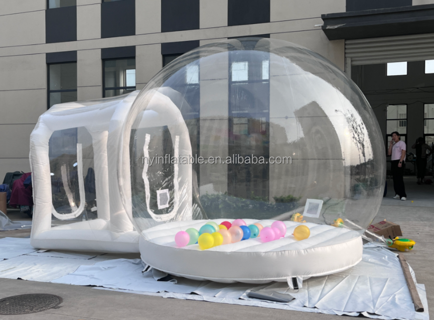 high quality bubble house inflatable Commercial Inflatable Trampoline PVC Outdoor Transparent dome inflatable tent