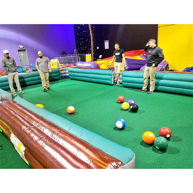 High Quality Funny Inflatable Snookball Table,Inflatable Human Billiards