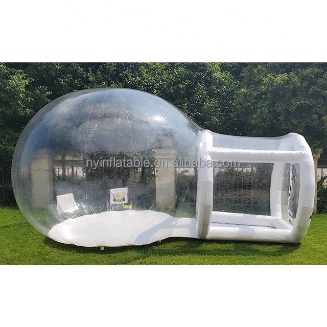 Elastic Transparent Foam House Transparent Tent House Foam dome with rebound bottom factory custom