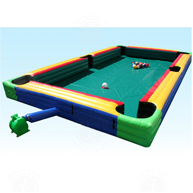 High Quality Funny Inflatable Snookball Table,Inflatable Human Billiards