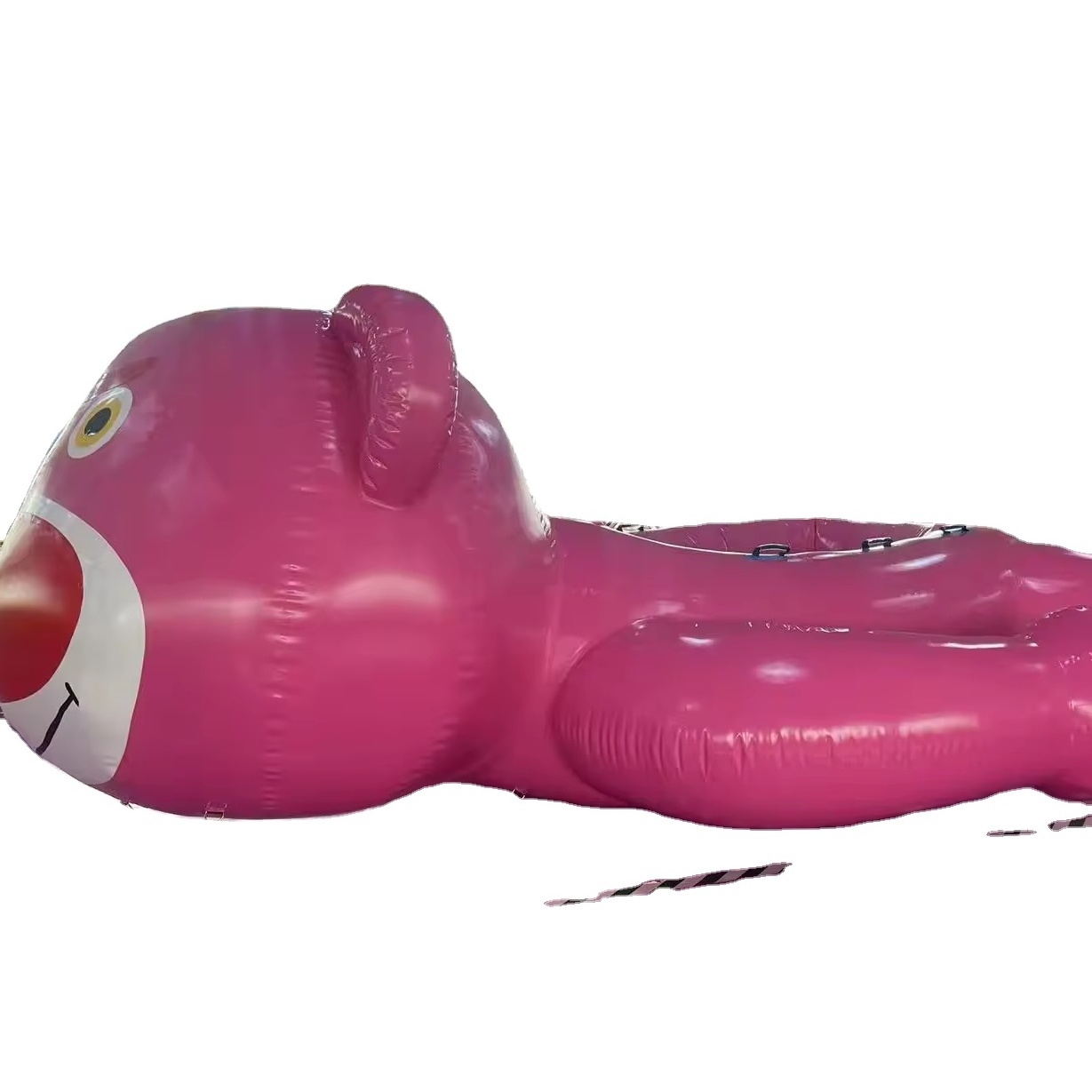 Inflatable water product Strawberry Bear Big Rocket can be towed