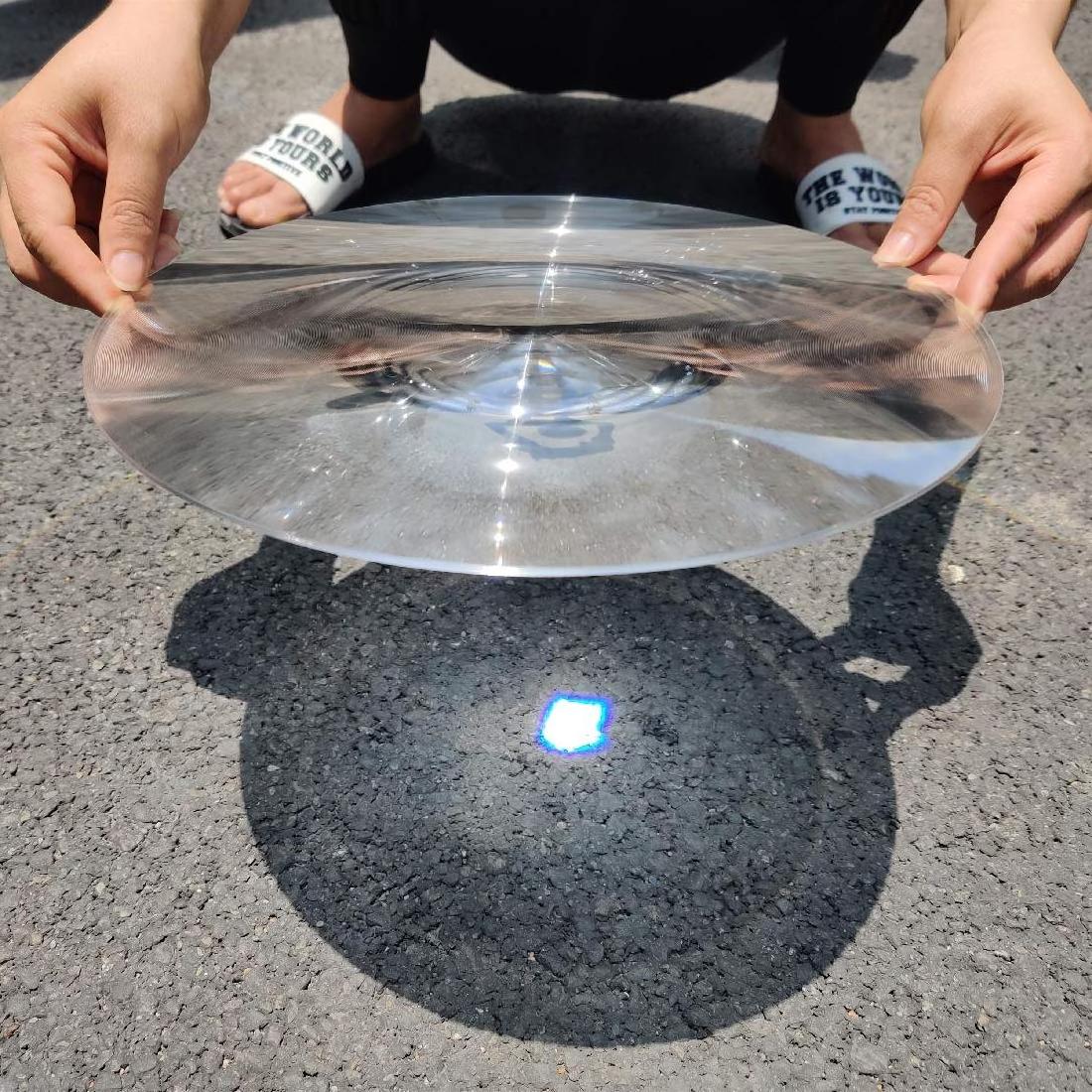 Factory direct sale solar large Fresnel lens for solar projector