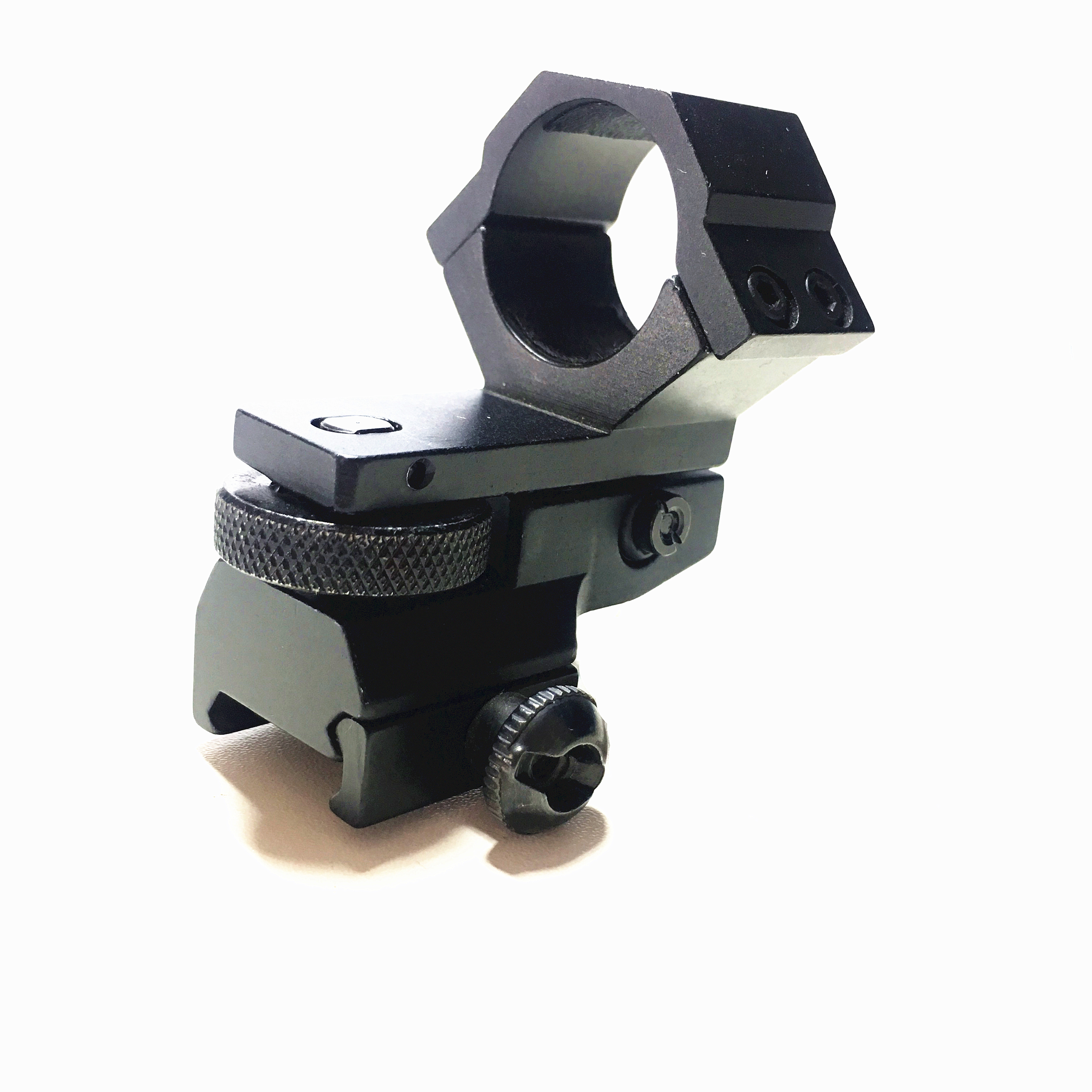 25mm low profile adjustable flashlight scope mount