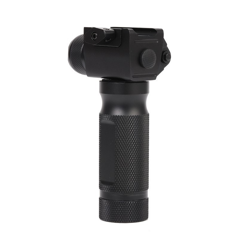 Tactical red dot laser sight grip with led flashlight combo scope