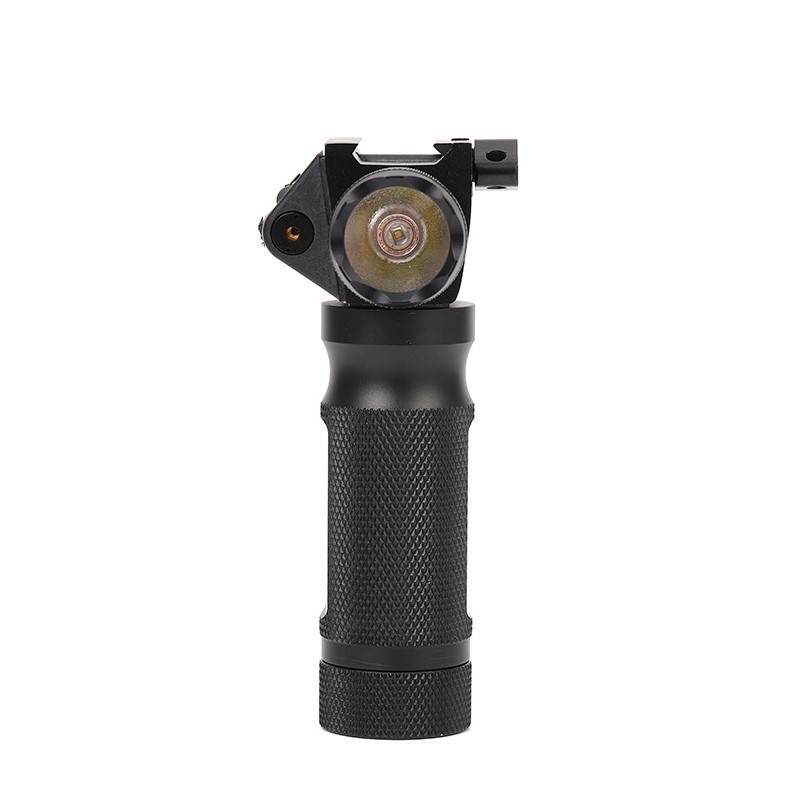 Tactical red dot laser sight grip with led flashlight combo scope