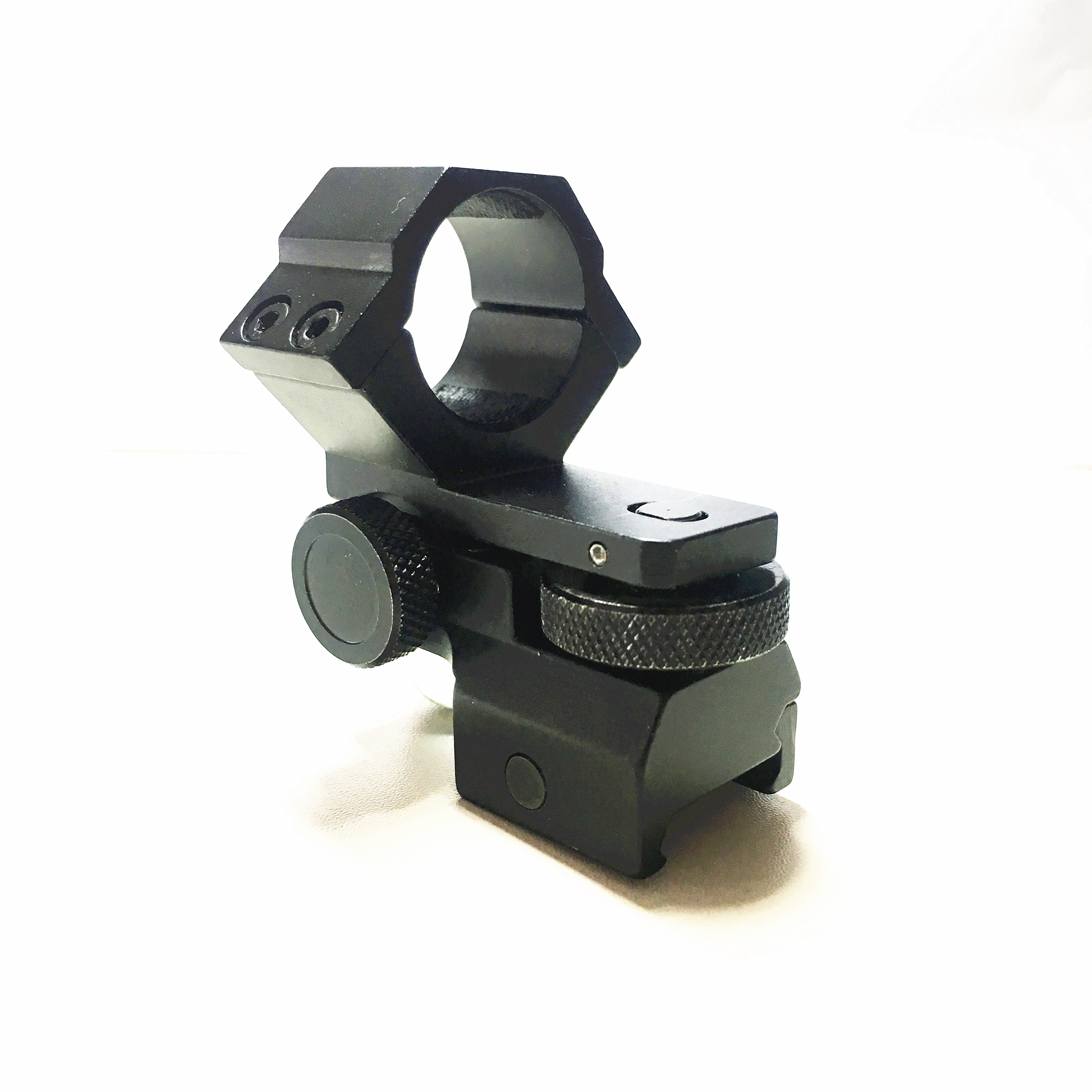 25mm low profile adjustable flashlight scope mount