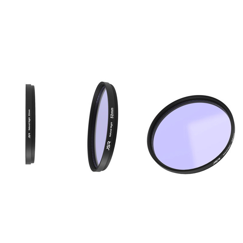 Natural night sky glass is used to reduce light pollution in night scenes and astrophotography fluorescent optical filter