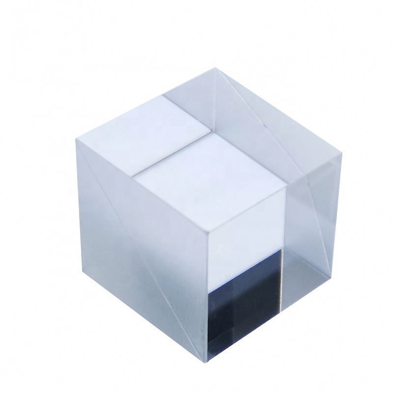 China supplier optical beam splitter polarizer prism cube beamsplitter prism