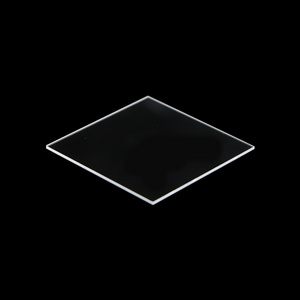 Hot selling uv optical transparent thin quartz glass plate quartz crystal plate