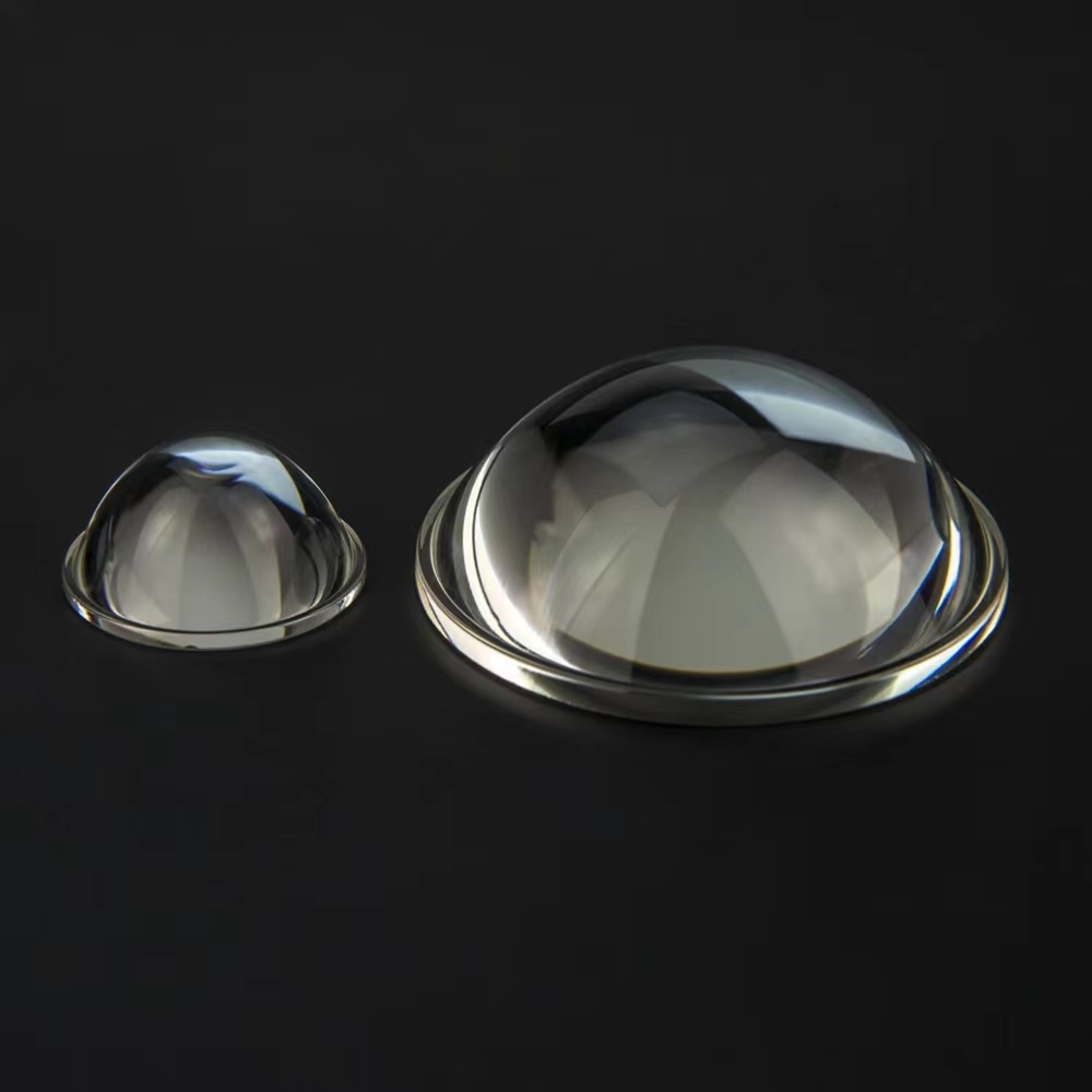 Wholesale 25mm 30mm 50mm 80mm optical glass aspherical spherical LED light lens plano convex lens led lenses