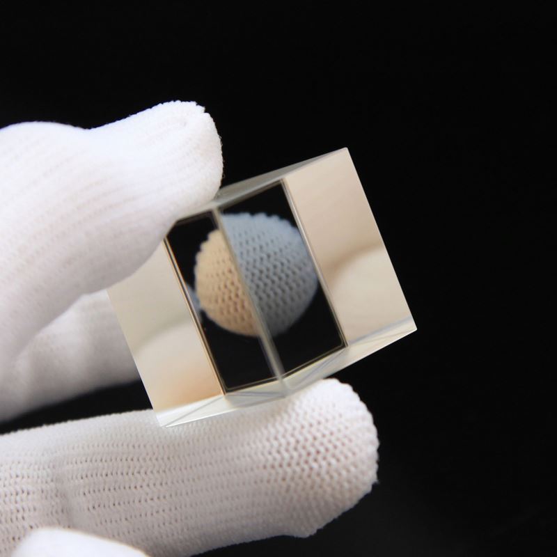 China supplier optical beam splitter polarizer prism cube beamsplitter prism