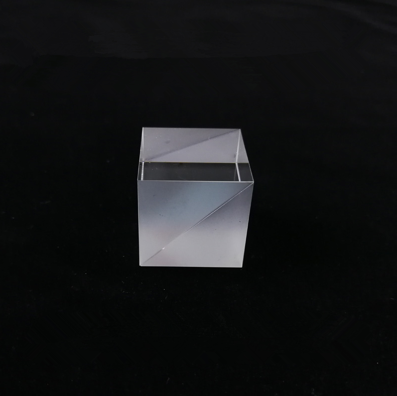 Custom High quality K9 optical glass cube beam splitter prism