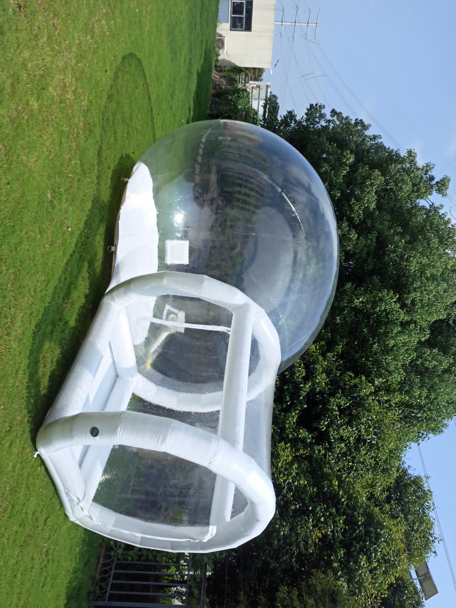 Inflatable Transparent Bubble House Bubble Dome Tent Luxurious