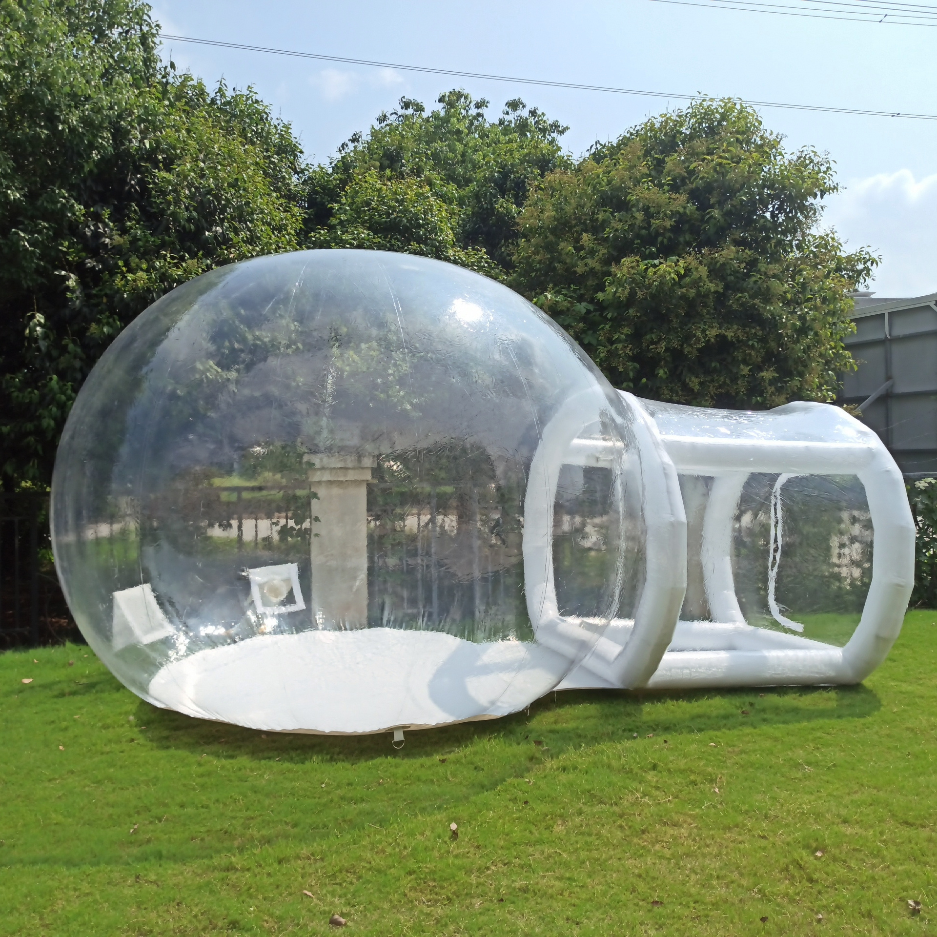 Inflatable Transparent Bubble House Bubble Dome Tent Luxurious