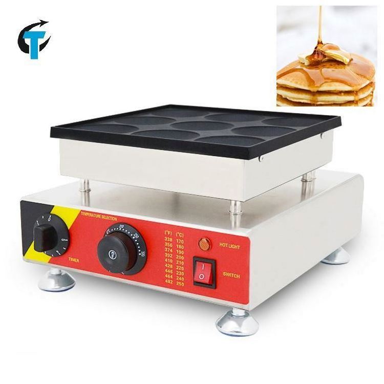 Commercial muffin machine mini pancake poffertjes maker egg waffle machine