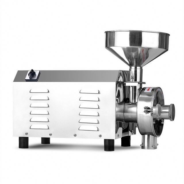 most popular Dry Continuous  Grinding  machine prices electric millbest small Grain roller  mill spice mill coffee grinder