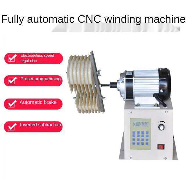 High Efficiency Automatic Coil Winder Table Fan Electric Motor Winding Machine