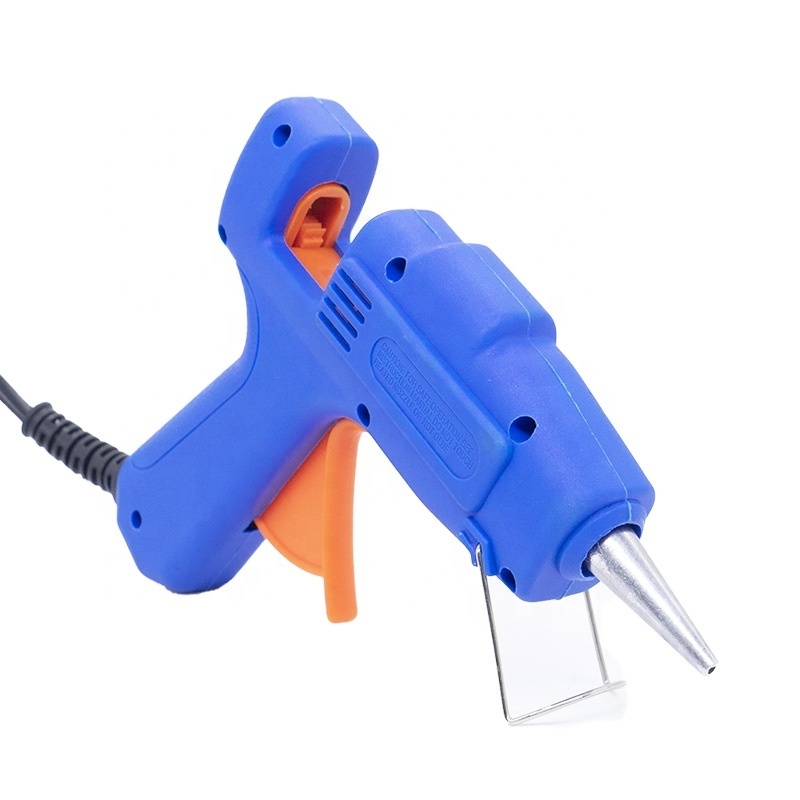 20W mini glue gun  with anti-drip nozzle hot glue gun for DIY