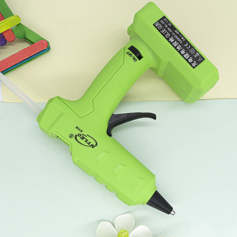 lithium battery portable battery cordless glue gun 40 w for 7mm hot melt glue stick