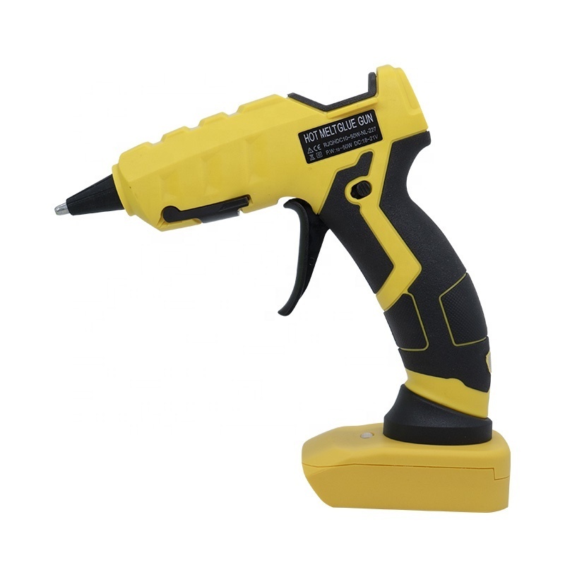 New arrival glue gun cordless  compatible with different interface Wholesale wireless lithium battery glue gun