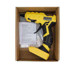 New arrival glue gun cordless  compatible with different interface Wholesale wireless lithium battery glue gun